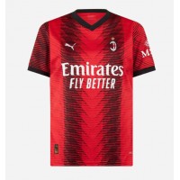 Camiseta AC Milan Christian Pulisic #11 Primera Equipación Replica 2023-24 mangas cortas